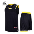 Jerseys de uniformes de basquete masculinos personalizados de mulheres personalizadas